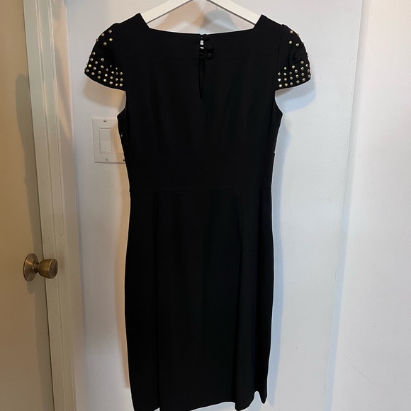 Banana Republic Gold Shoulder Stud Dress - Picture 2 of 4